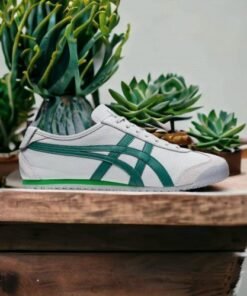Branded Tiger Sneakers Mexico 66 White Green
